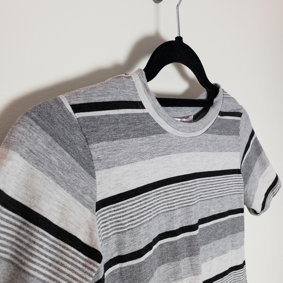 Miggie Grey And Black T-shirt Dress - Picture 4 of 4